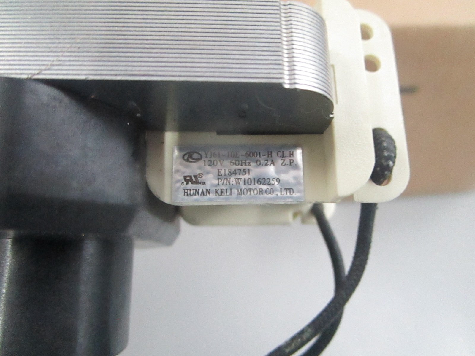 Whirlpool NEW OEM Range Control Panel Cooling Fan W11107275 0810