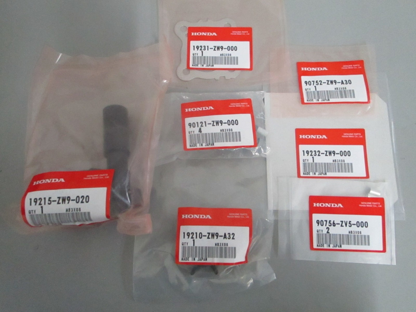 NEW OEM 06193-ZY1-020 Honda Water Pump Kit 0820