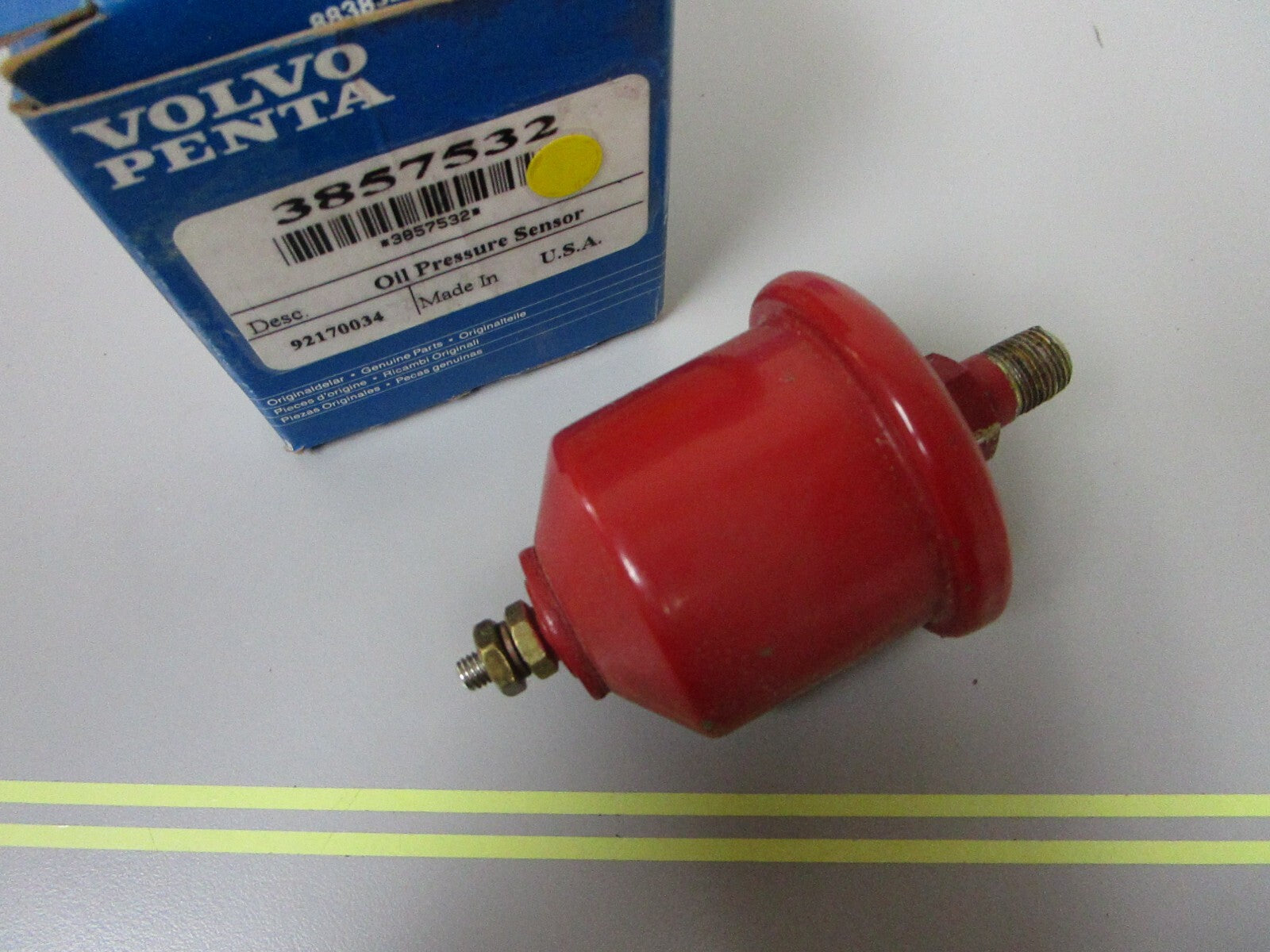 *NEW OEM* 0720 Volvo Penta Oil Pressure Sensor 3857532