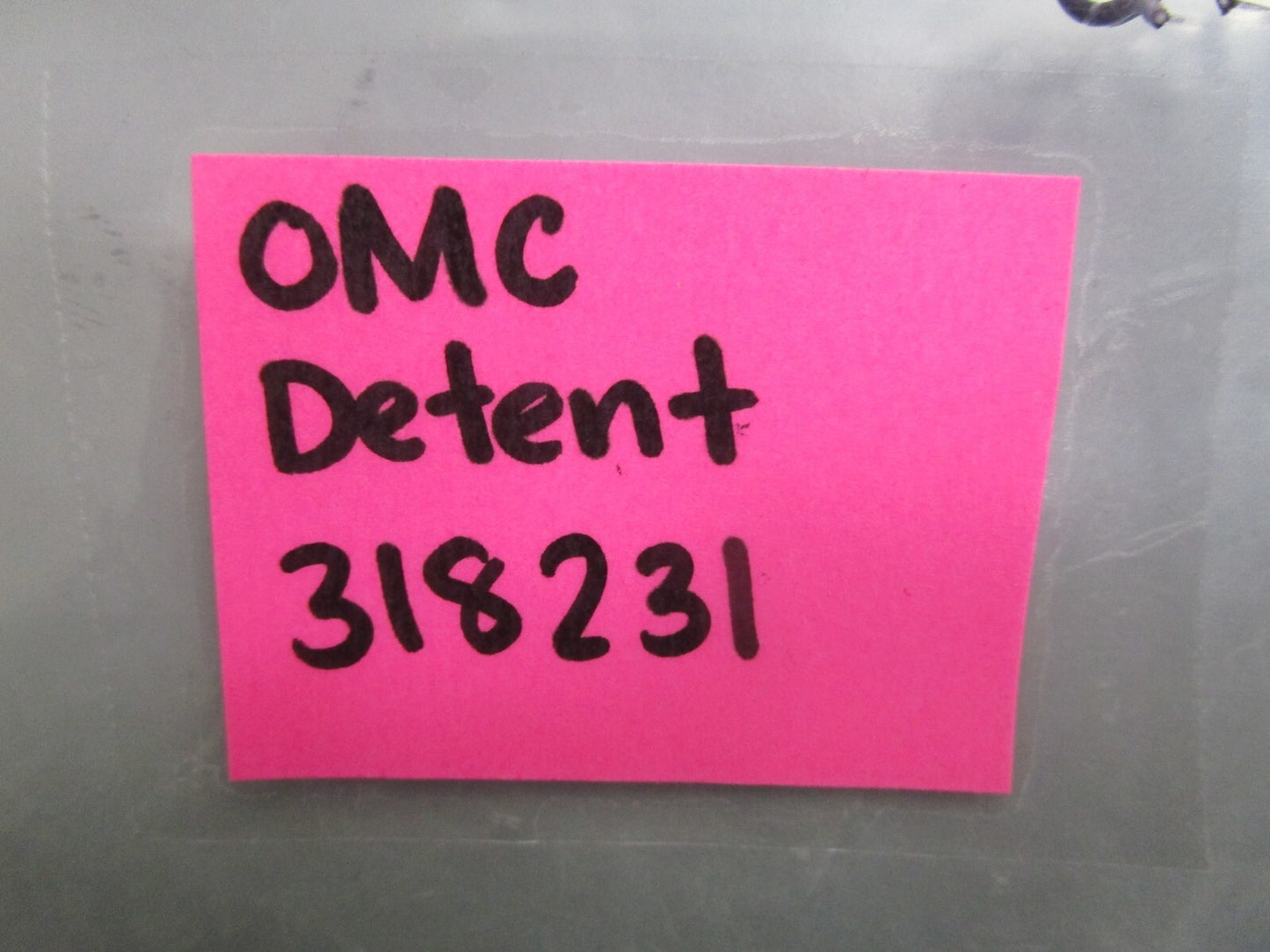 *NEW OEM* 0810 OMC Johnson Evinrude Detent 318231 0318231