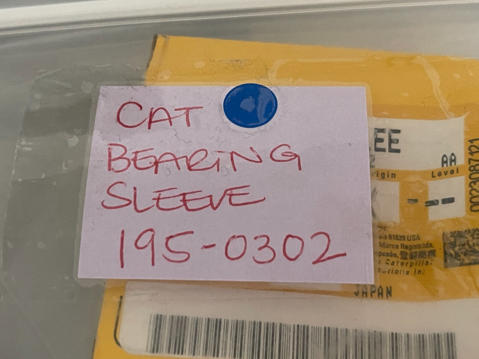 *NEW OEM* 0720 CAT Caterpillar Bearing Sleeve 195-0302