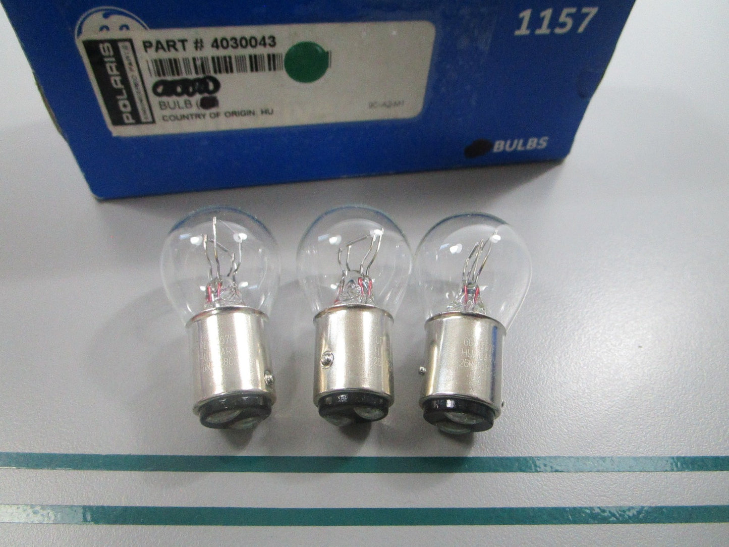 NEW OEM (LOT OF 3) 4030043 Polaris Bulb 0810