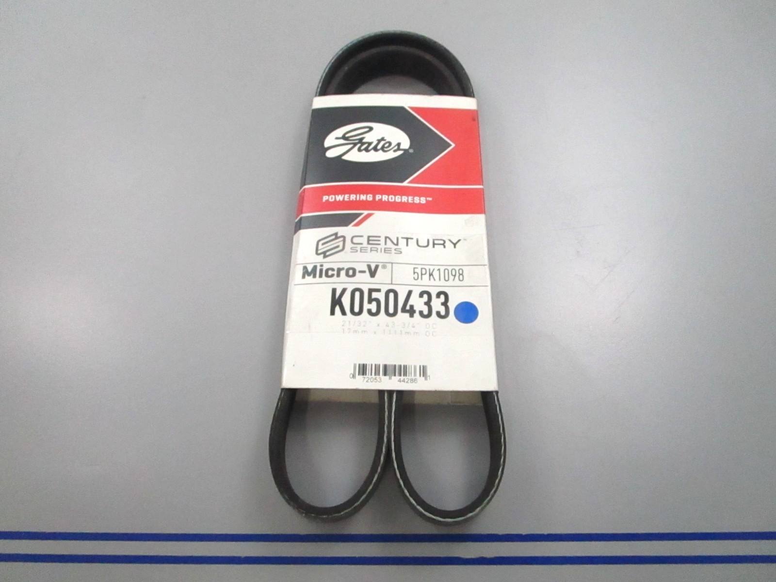 NEW K050433 Gates Micro-V Serpentine Belt 0810
