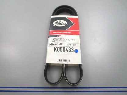 NEW K050433 Gates Micro-V Serpentine Belt 0810