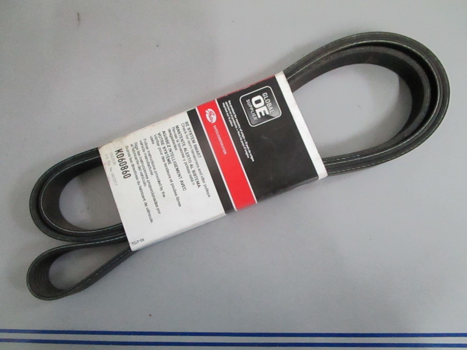 NEW K060860 Gates Century Series Micro-V Serpentine Belt 0820