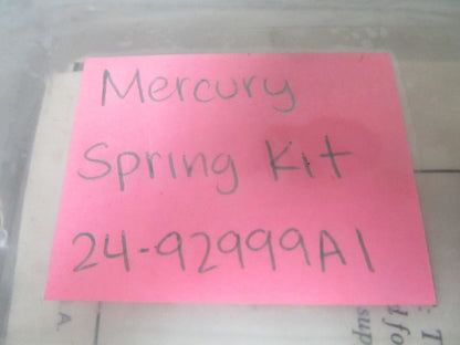 *NEW OEM* 0810 Mercury Quicksilver Spring Kit 24-92999A1