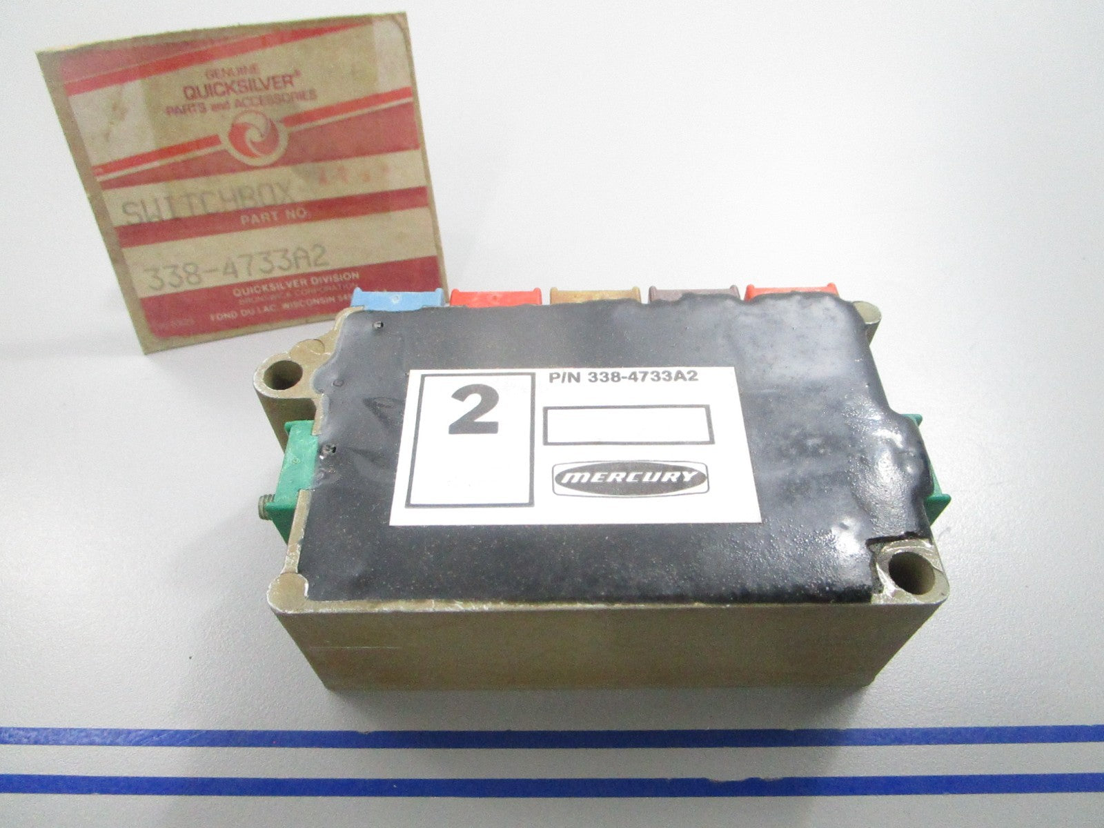 *NEW OEM* 0810 Mercury Quicksilver Switch Box Assembly 338-4733A2