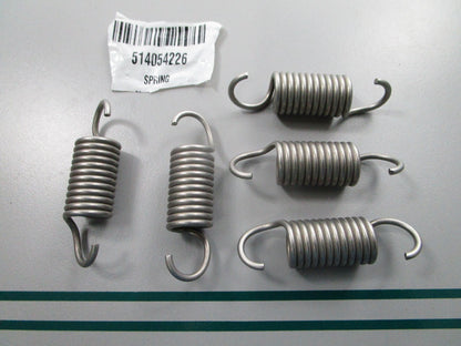 NEW (LOT OF 5) 514054226 Ski-Doo Exhaust Spring 0810