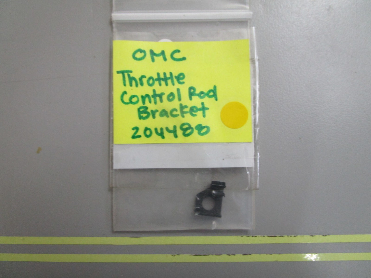 *NEW OEM* 0810 OMC Johnson Evinrude Throttle Control Rod Bracket 204488 0204488