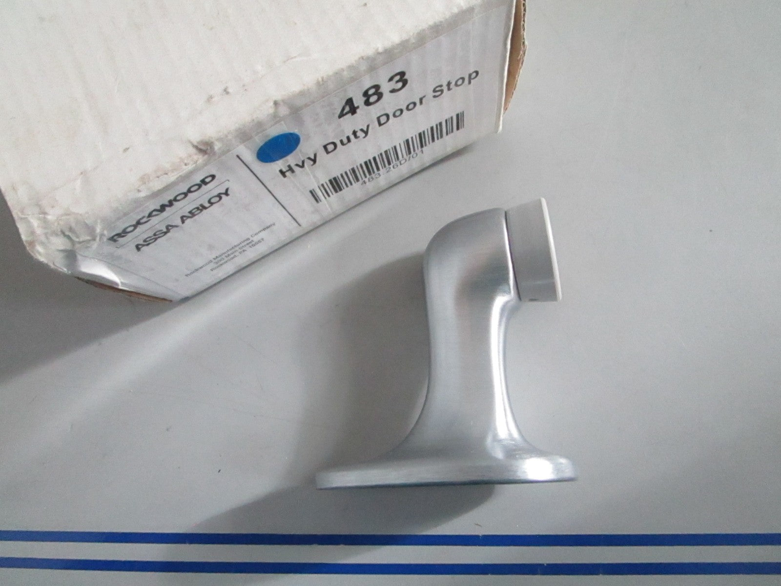 NEW OEM Rockwood 483 Heavy Duty Door Stop 0820