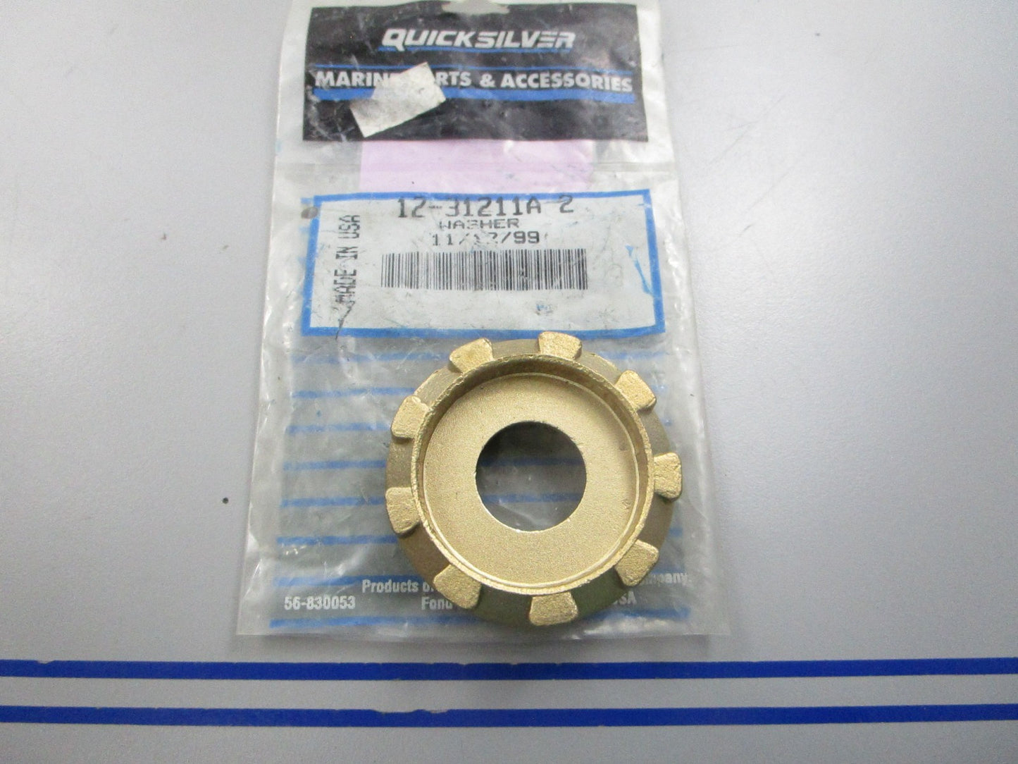 NEW OEM 12-31211A2 Mercury Quicksilver Washer 0810
