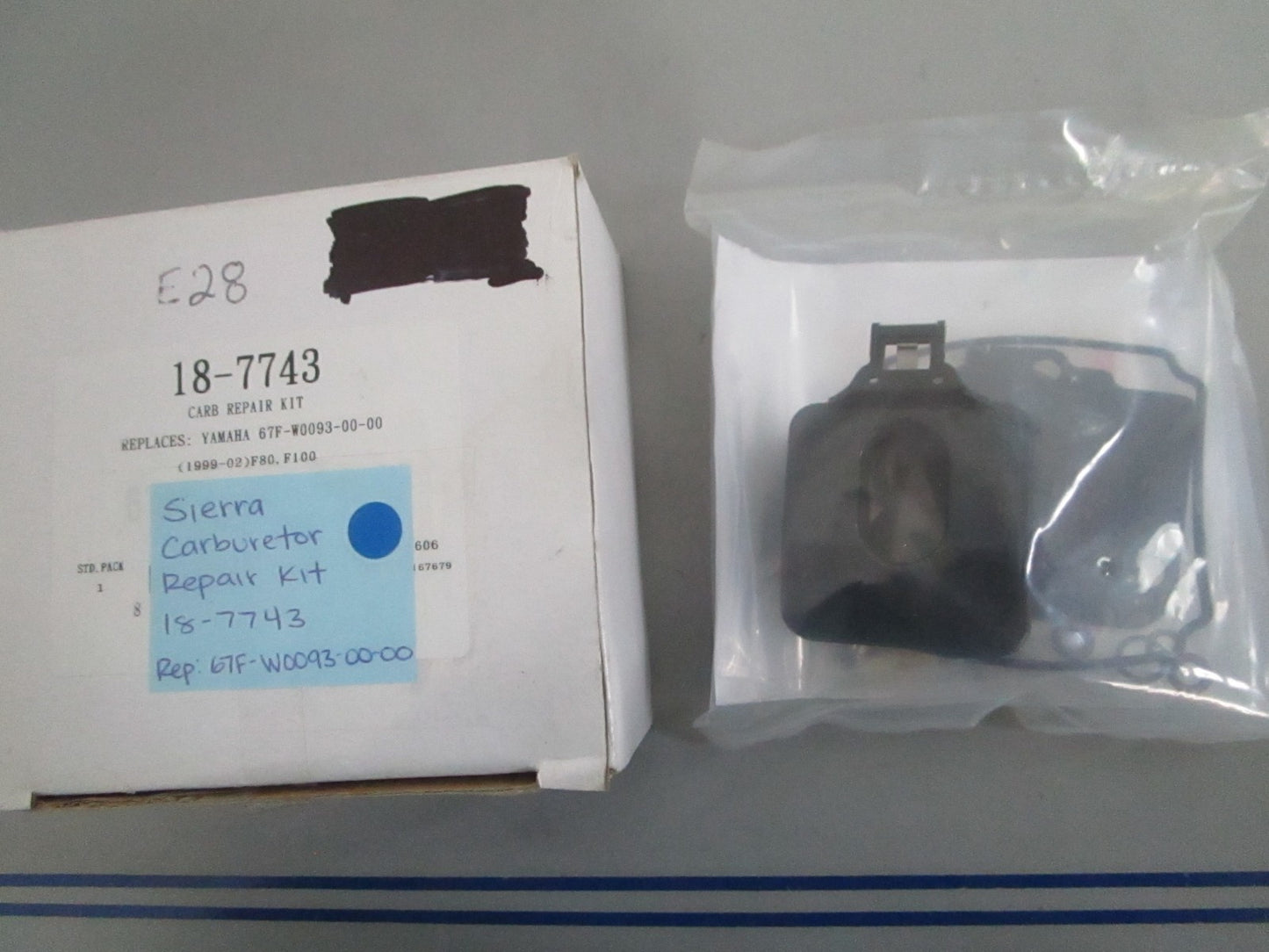 *NEW* 0820 Sierra Carburetor Repair Kit 18-7743 Rep: 67F-W0093-00-00