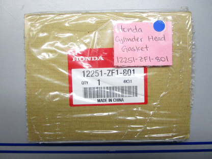 *NEW OEM* 0810 Honda Cylinder Head Gasket 12251-ZF1-801