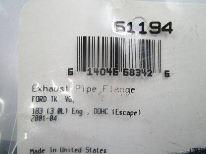 *NEW* 0810 Fel-Pro Exhaust Pipe Flange Gasket 61194