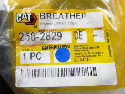 *NEW OEM* 0810 CAT Breather 258-2829