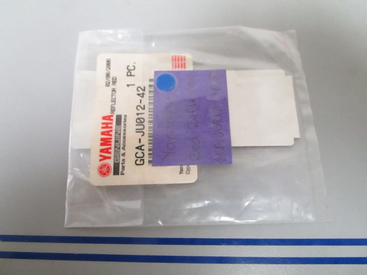 NEW OEM GCA-JU012-42-00 Yamaha Red Reflector 0810
