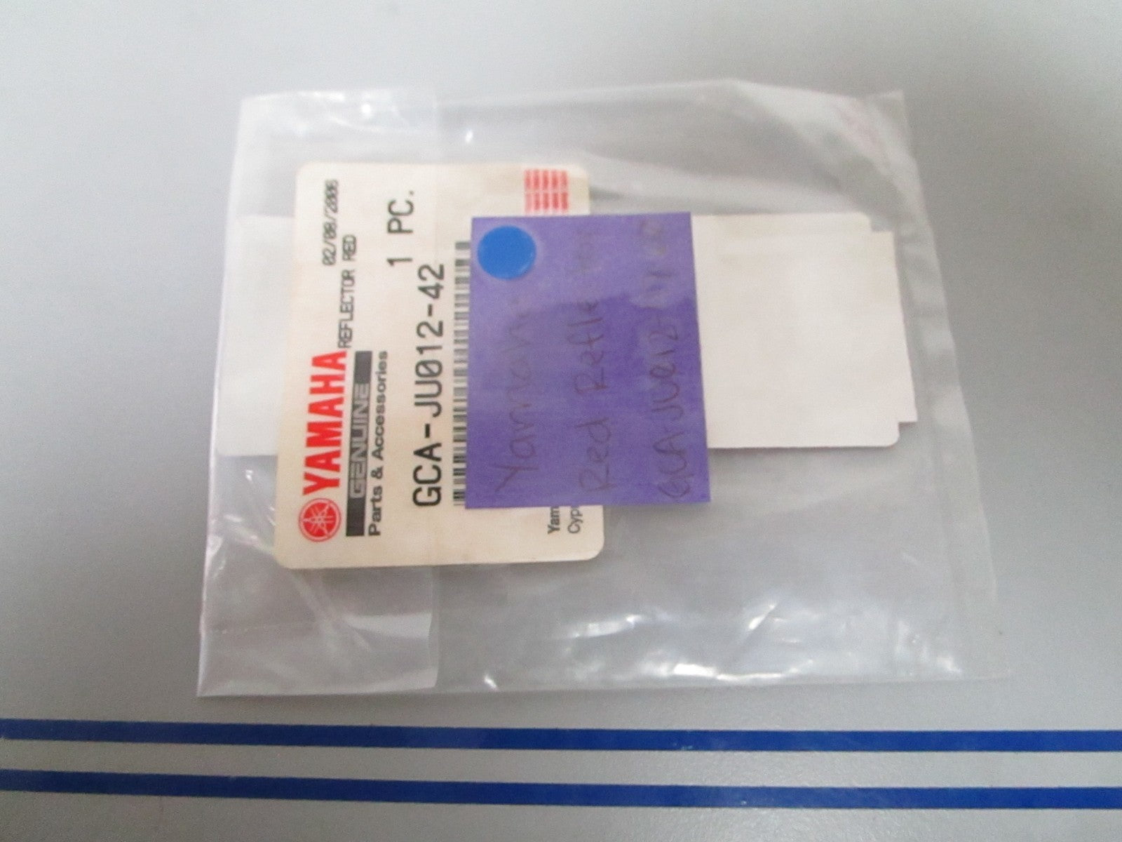NEW OEM GCA-JU012-42-00 Yamaha Red Reflector 0810