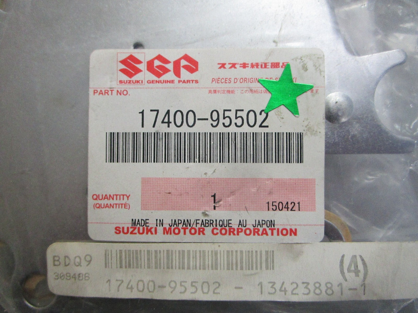 *NEW OEM* 0820 Suzuki Water Pump Repair Kit 17400-95502