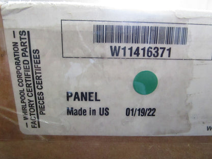 NEW OEM W11416371 Whirlpool Panel 0810