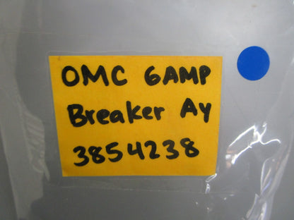 *NEW OEM* 0820 OMC Johnson Evinrude 6 AMP Breaker Ay 3854238