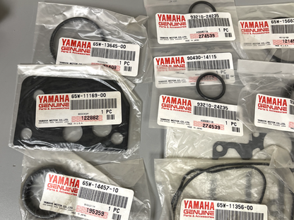 *NEW OEM* 0670 Yamaha Gasket Kit 65W-W0001-00-00 65W-W0001-00 (Incomplete Kit)