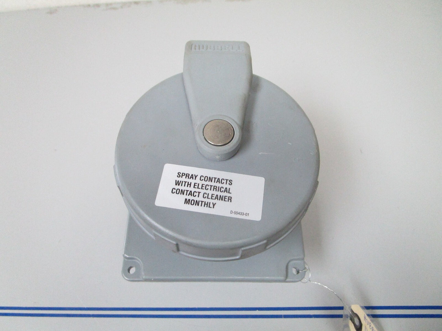 *NEW* 0720 Hubbell 125/250 VAC 100amp 4 Pin Inlet Receptacle M4100B12R