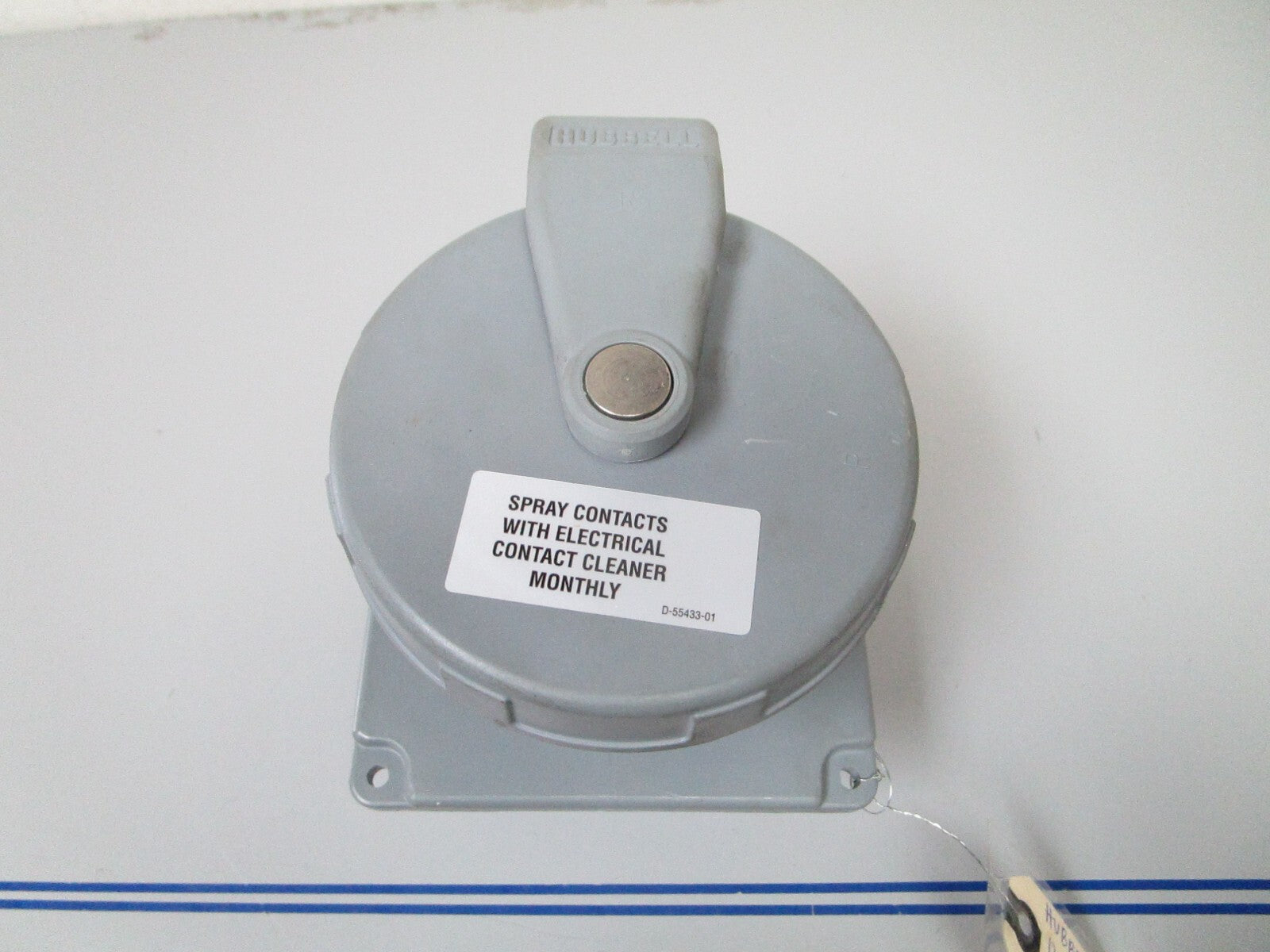 *NEW* 0720 Hubbell 125/250 VAC 100amp 4 Pin Inlet Receptacle M4100B12R