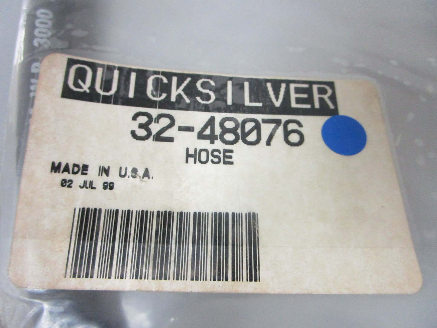 *NEW OEM* 0720 Mercury Quicksilver Hose Assembly 32-48076