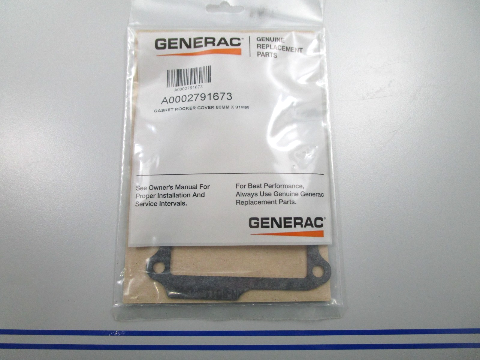 *NEW OEM* 0810 Generac Rocker Cover Gasket A0002791673