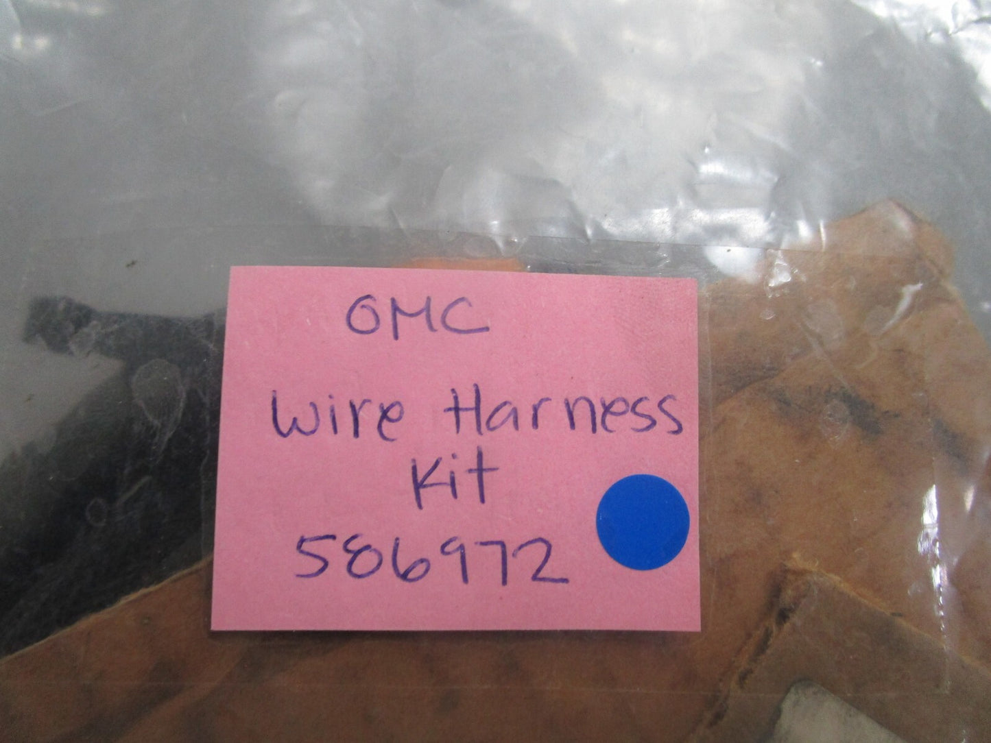 *NEW OEM* 0810 OMC Johnson Evinrude Wire Harness Kit 586972 0586972