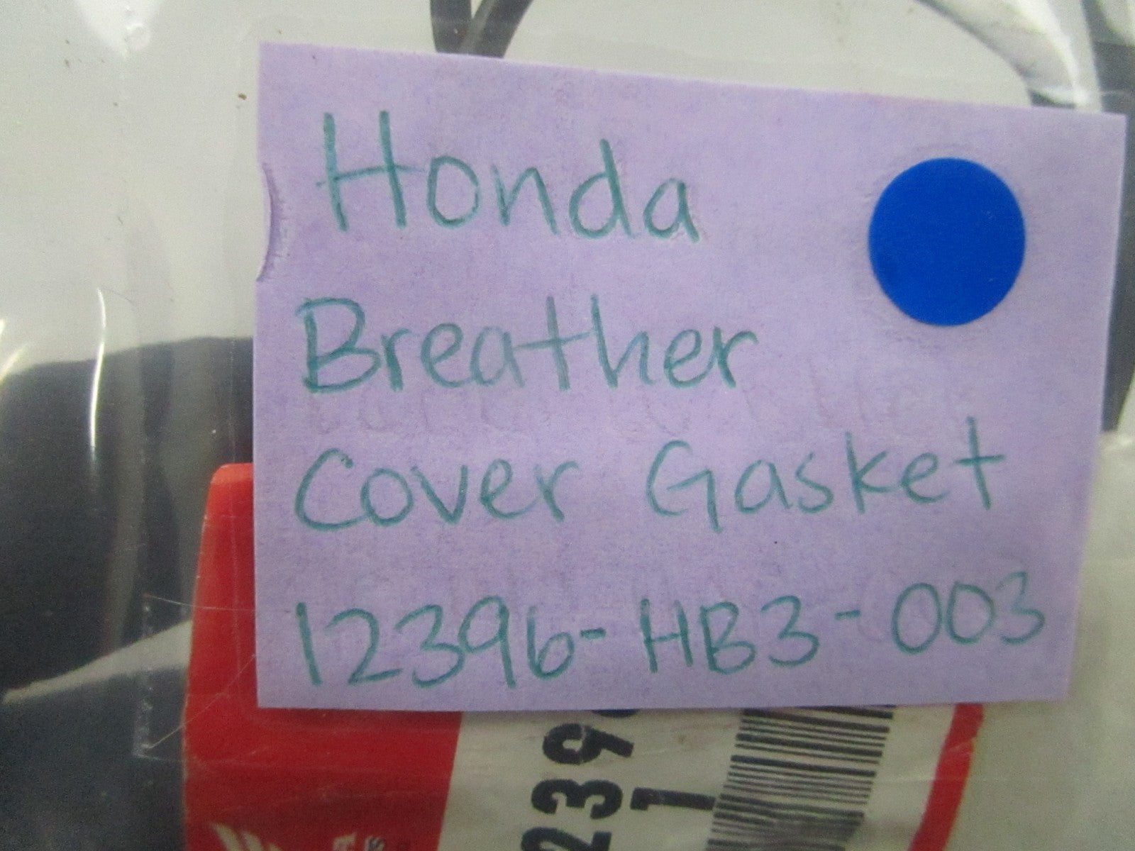 *NEW OEM* 0810 Honda Breather Cover Gasket 12396-HB3-003