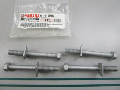 NEW OEM (LOT OF 4) 90119-08M87-00 Yamaha Bolt 0810