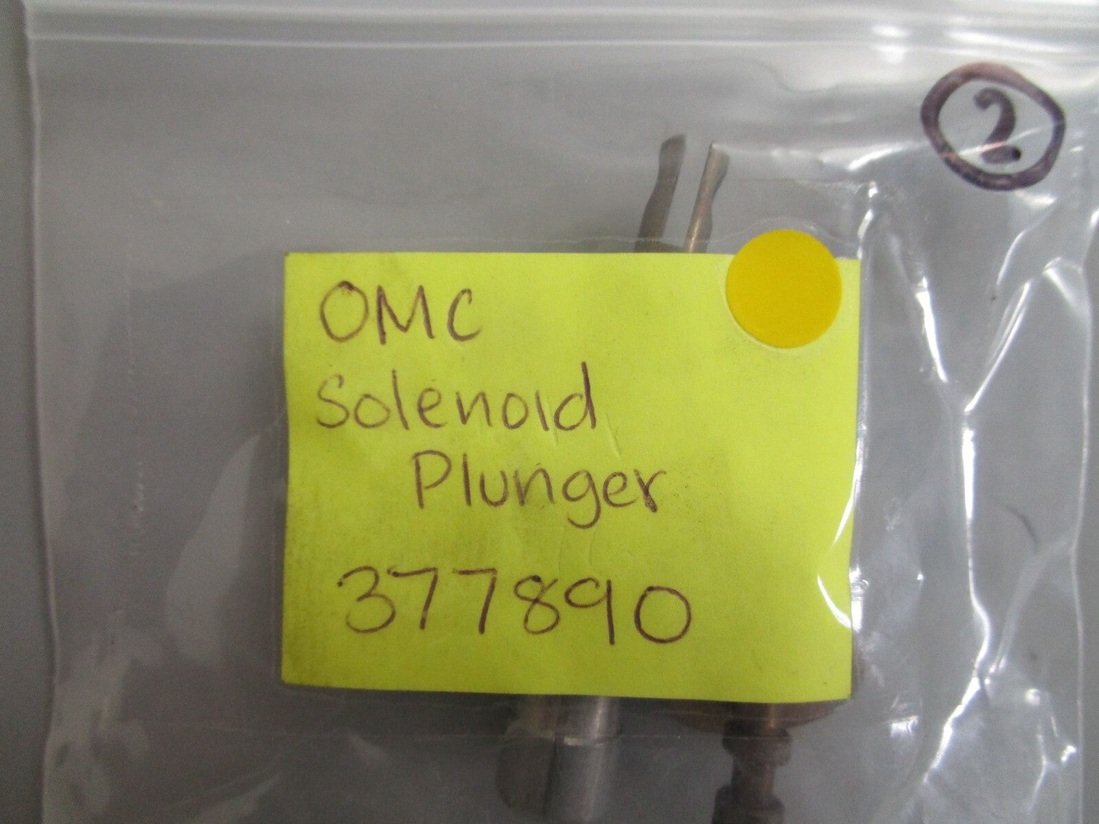 *NEW OEM* 0770 OMC Johnson Evinrude Solenoid Plunger 377890 0377890