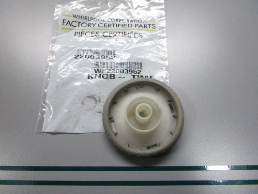 NEW OEM WP22003952 Whirlpool Time Knob 0810