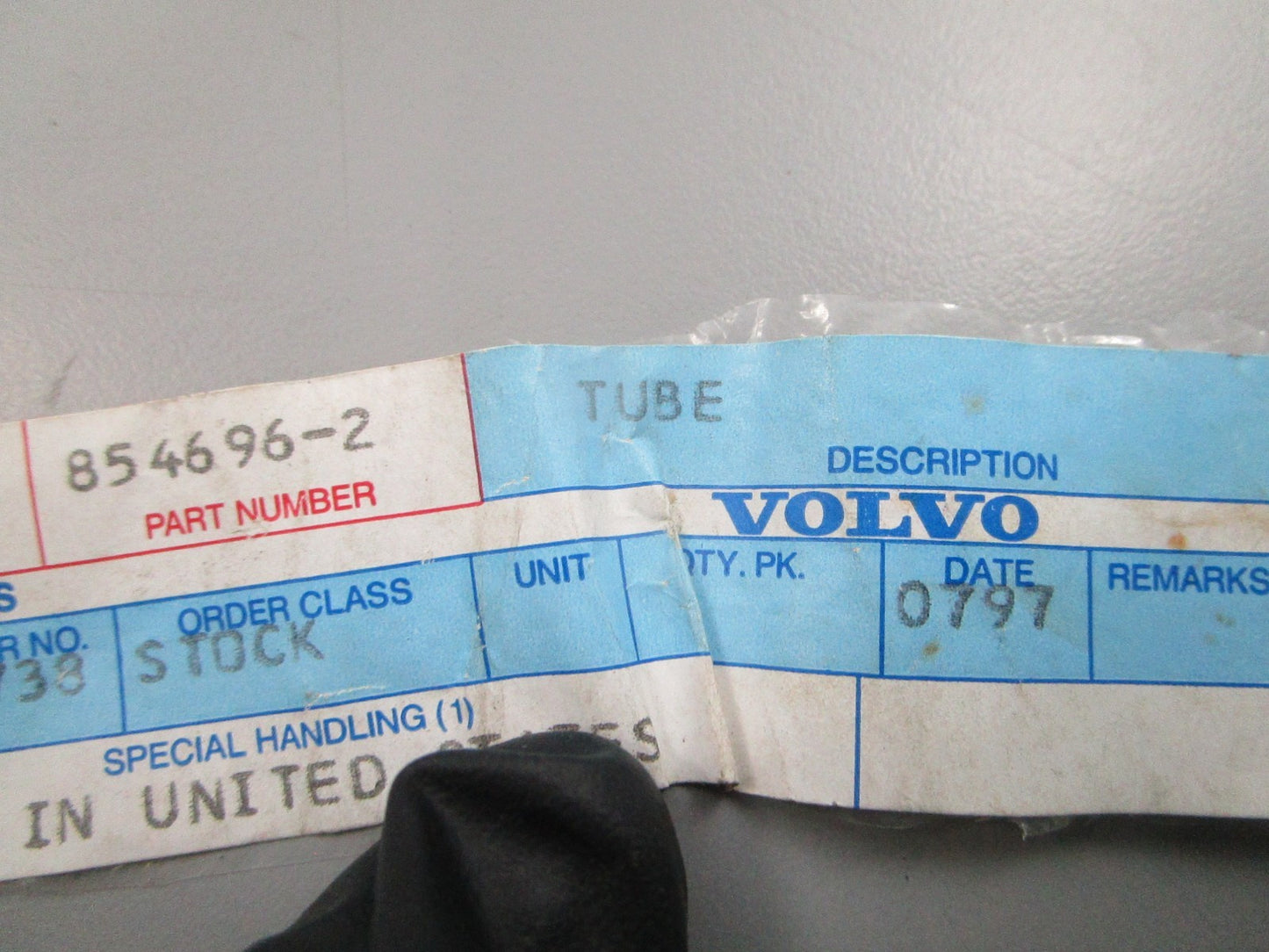 NEW OEM Volvo Penta 854696 Tube 0810