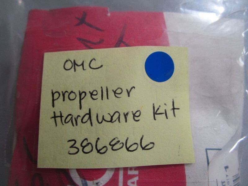 *NEW OEM* 0770 OMC Johnson Evinrude Propeller Hardware Kit 386866 0386866