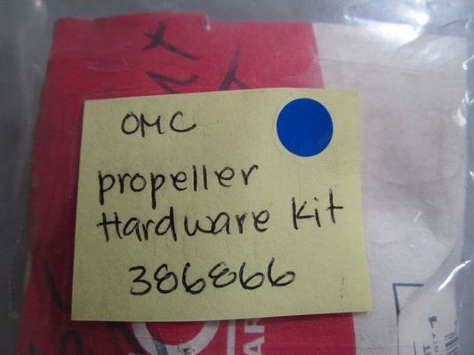 *NEW OEM* 0770 OMC Johnson Evinrude Propeller Hardware Kit 386866 0386866