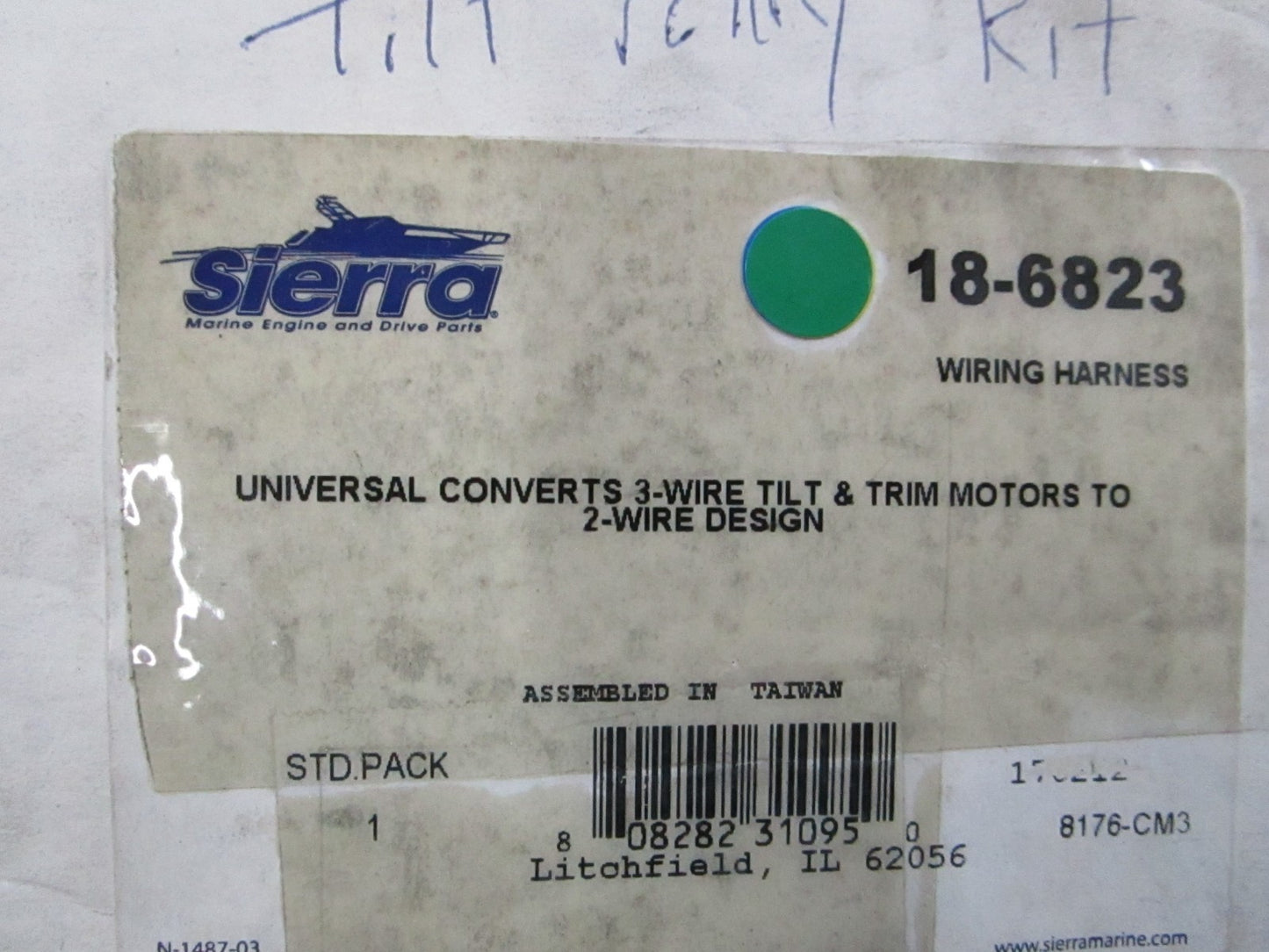 NEW 18-6823 Sierra Wiring Harness 0810