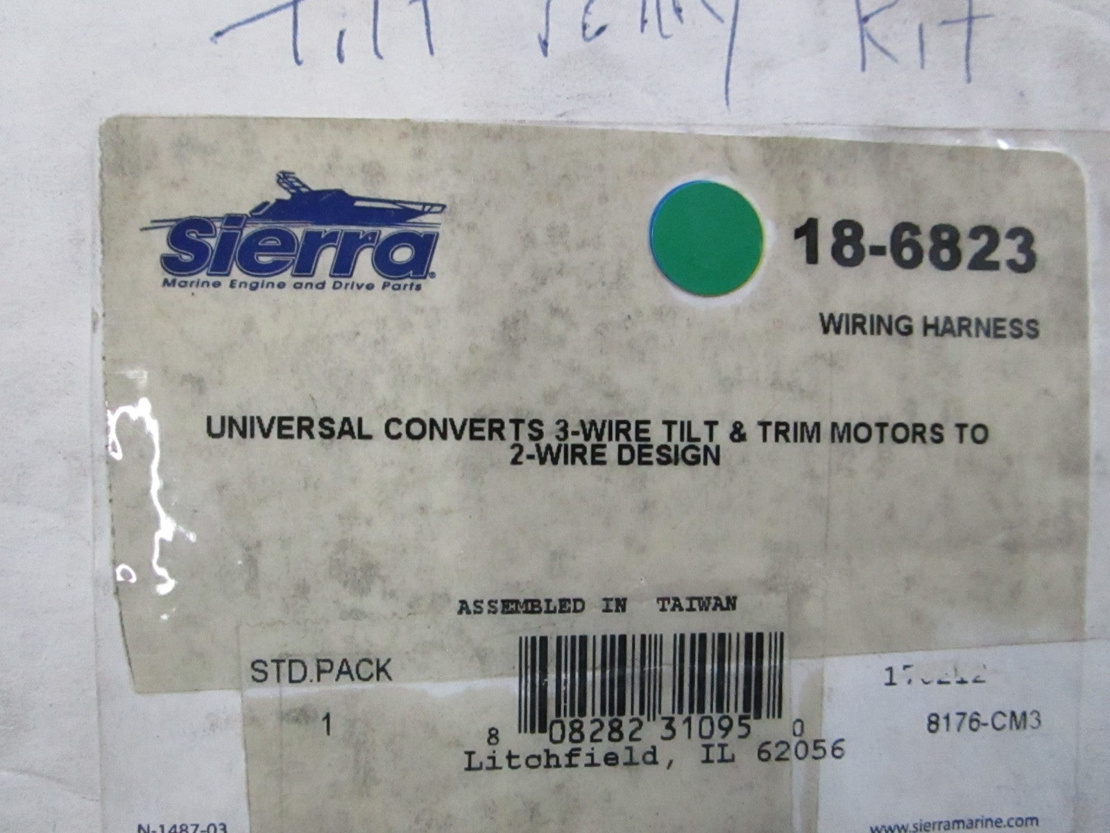 NEW 18-6823 Sierra Wiring Harness 0810