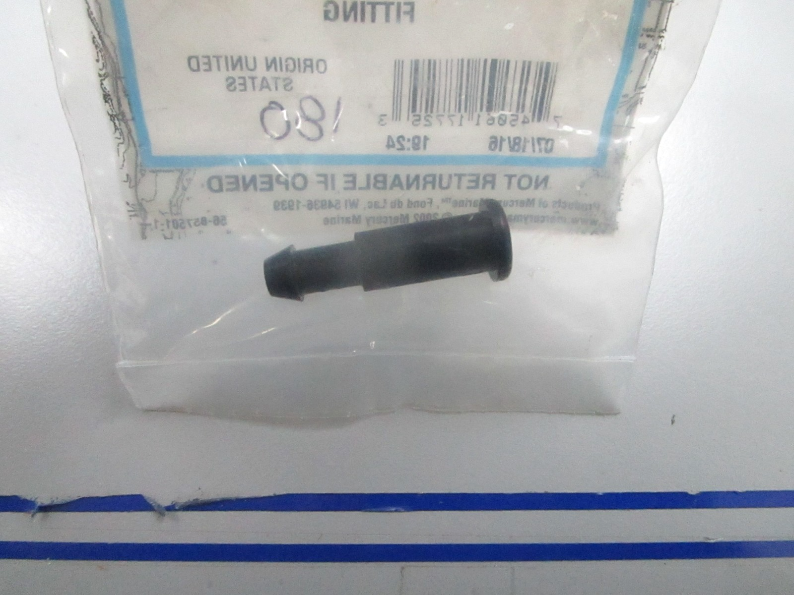 *NEW OEM* 0810 Mercury Quicksilver Fitting 22-76256