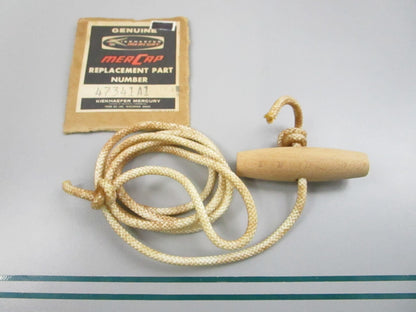 NEW OEM 47341A1 Mercury Quicksilver Starter Rope & Handle 0810