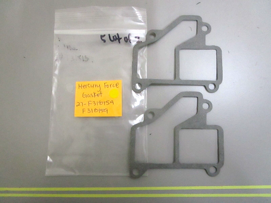 *NEW OEM* (LOT OF 2) 0750 Mercury Force GASKET  27-F318159  F318159