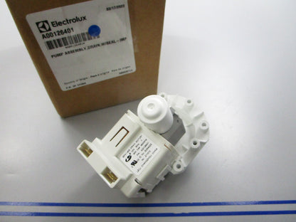 *NEW OEM* 0720 Electrolux Dishwasher Drain Pump & Seal Assembly A00126401