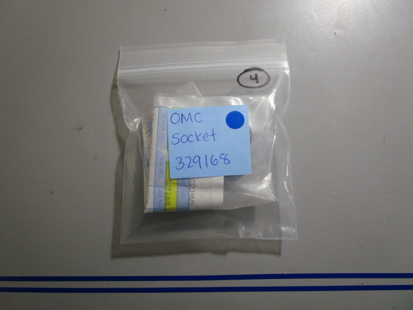 *NEW OEM* 0810 OMC Johnson Evinrude Socket 329168 0329168