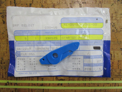 *NEW OEM* 0810 OMC Johnson Evinrude Starter Pawl 330525 0330525