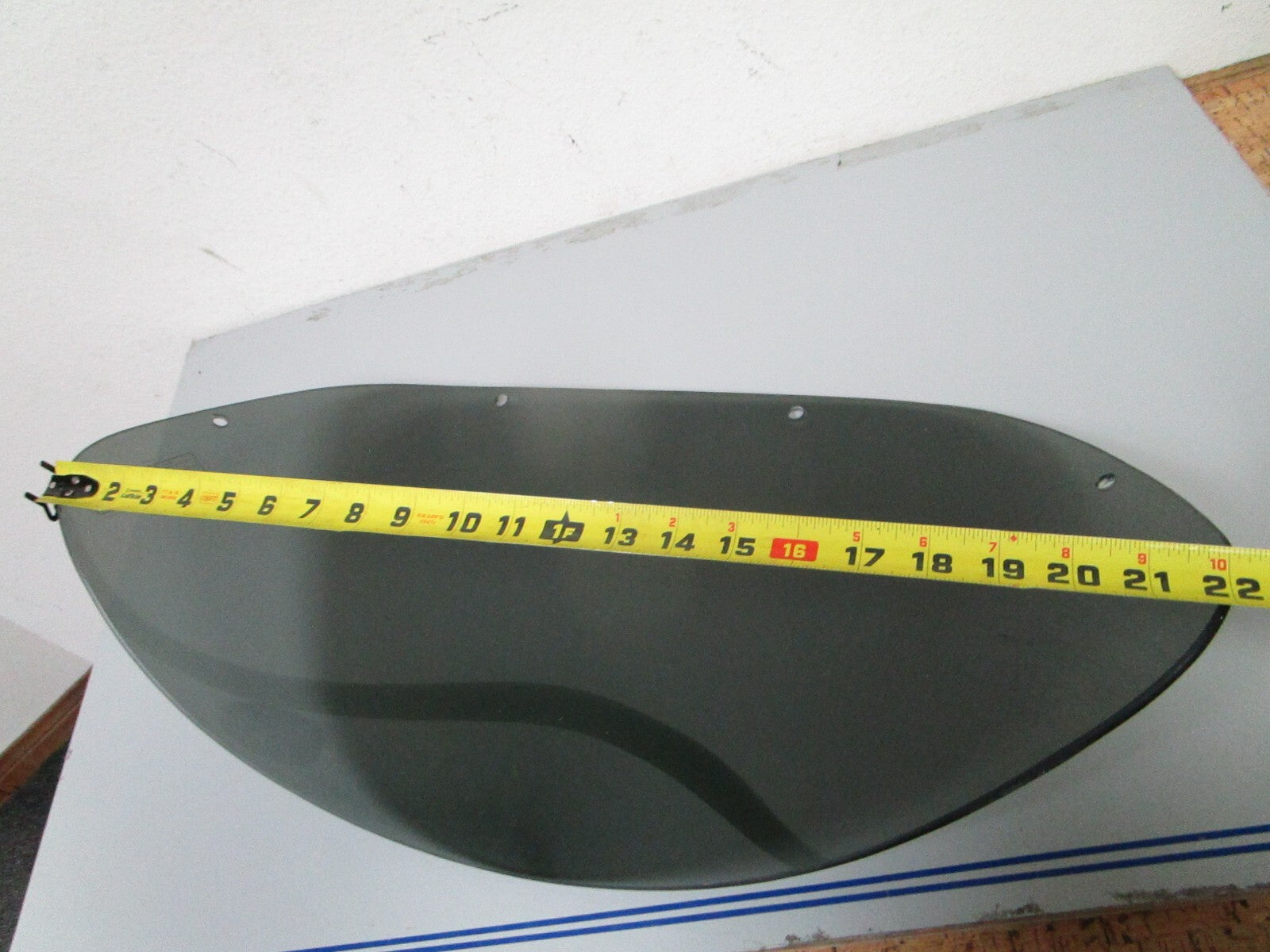 *NEW* 0720 Marine Boat Plexiglass Curved Tinted Windshield