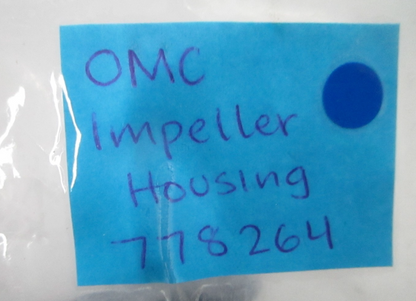 *NEW OEM* 0810 OMC Johnson Evinrude Impeller Housing 778264 0778264