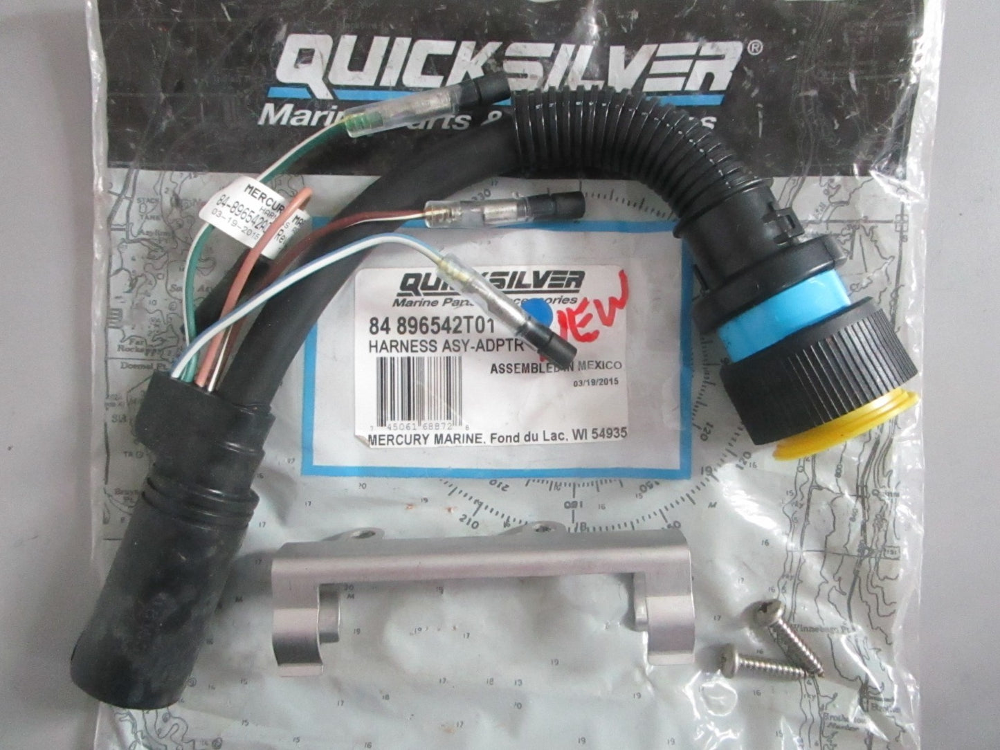 NEW OEM 84-896542T01 Mercury Quicksilver Adapter Harness Assy 0820