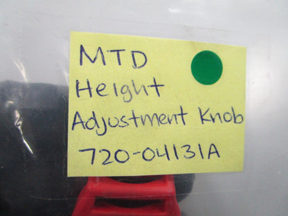 NEW OEM 720-04131A MTD Height Adjustment Knob 0810