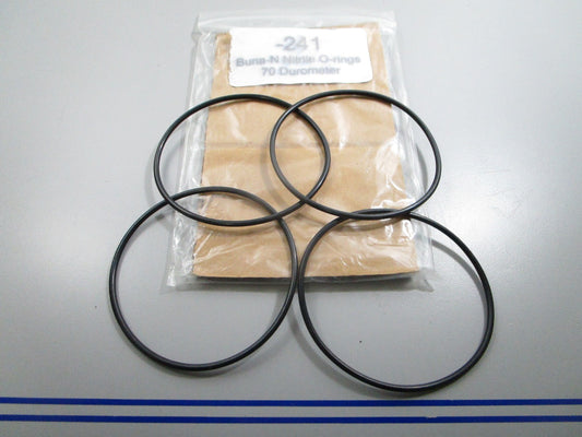 *NEW* (LOT OF 4) 0810 Buna-N Nitrile O-Ring -241